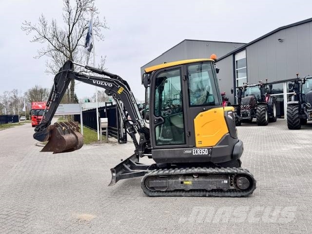 Volvo ECR35D, minikraan, 3.5 ton 小型挖掘机