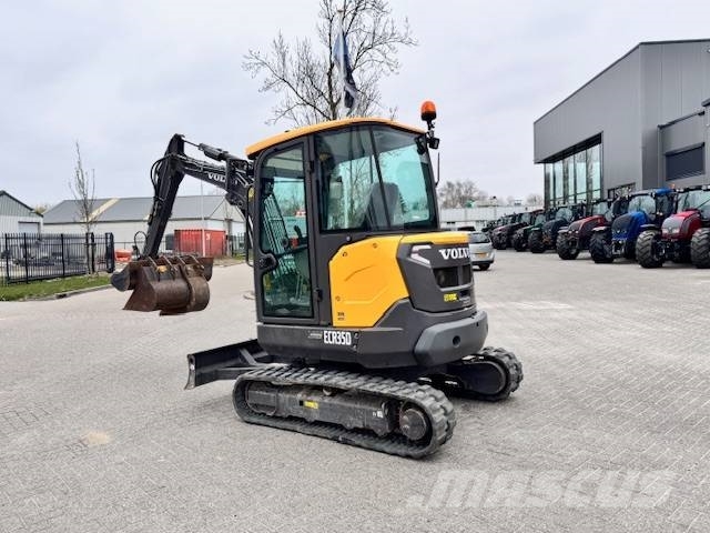 Volvo ECR35D, minikraan, 3.5 ton 小型挖掘机