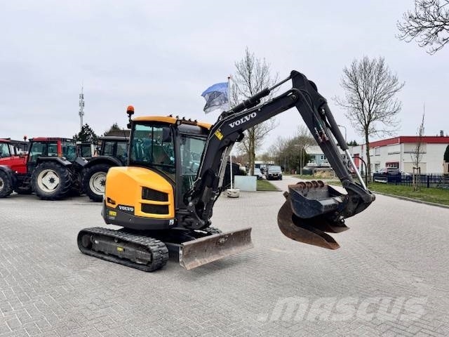 Volvo ECR35D, minikraan, 3.5 ton 小型挖掘机