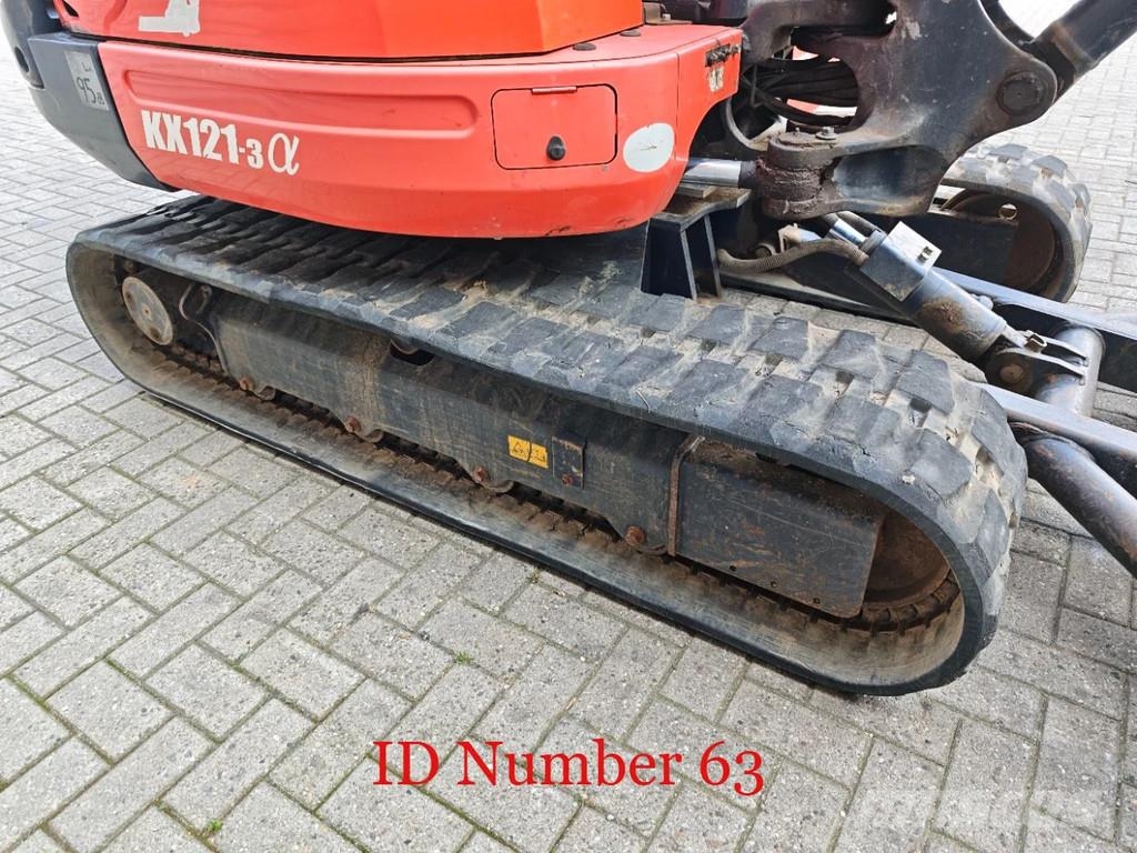 Kubota KX 121-3 2 Buckets 2 Pieces! Minigraafmachines < 7t