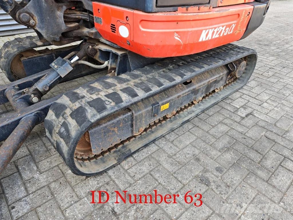 Kubota KX 121-3 2 Buckets 2 Pieces! Minigraafmachines < 7t