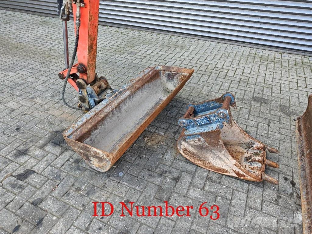 Kubota KX 121-3 2 Buckets 2 Pieces! Minigraafmachines < 7t