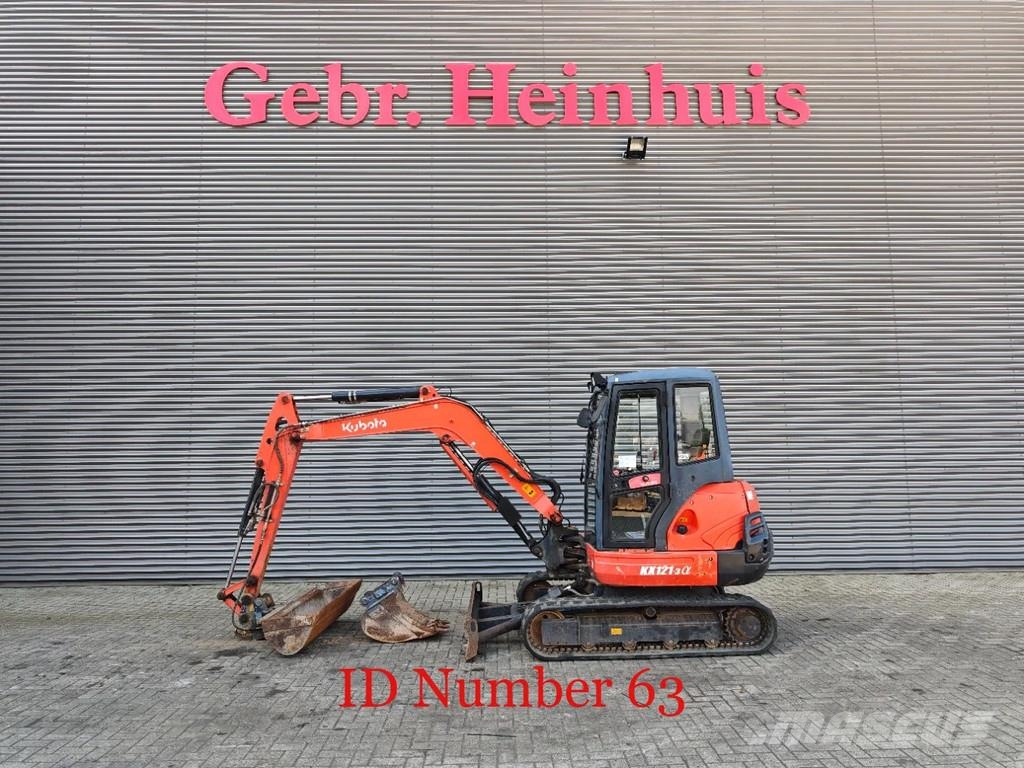 Kubota KX 121-3 2 Buckets 2 Pieces! Minigraafmachines < 7t