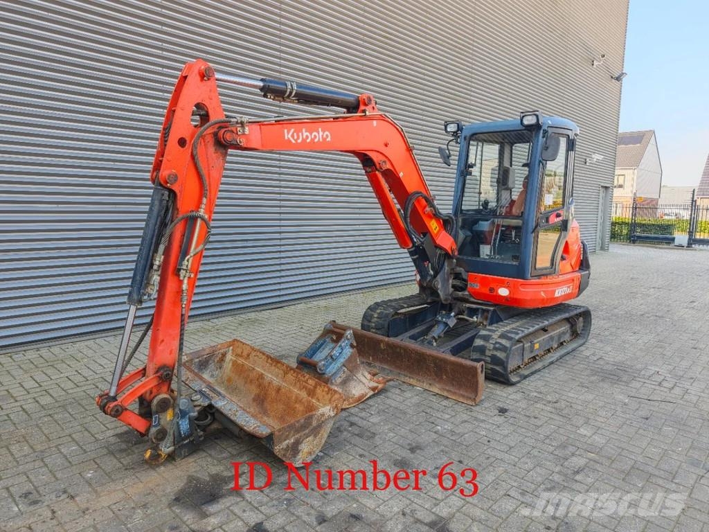 Kubota KX 121-3 2 Buckets 2 Pieces! Minigraafmachines < 7t