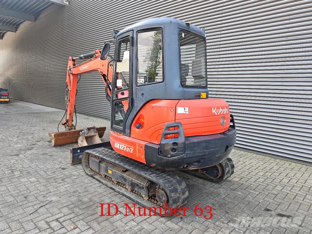 Kubota KX 121-3 2 Buckets 2 Pieces! Minigraafmachines < 7t