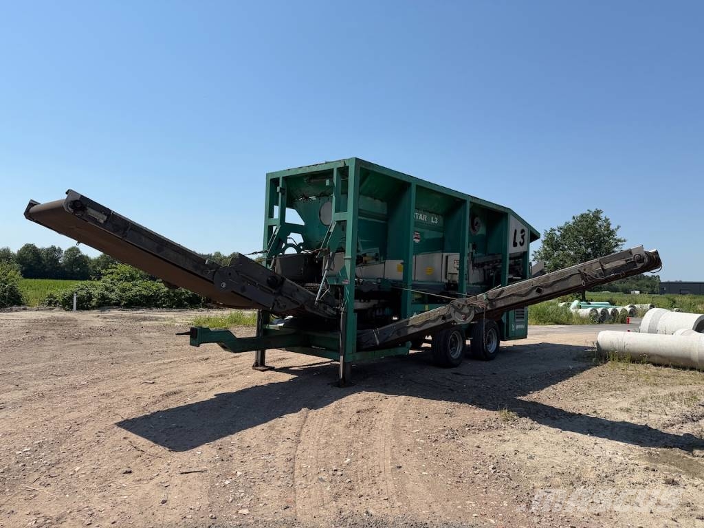 Komptech MultiStar L3 Sterrenzeef Mobiele zeefinstallaties