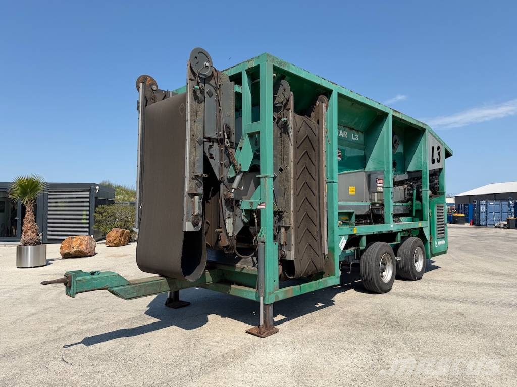 Komptech MultiStar L3 Sterrenzeef Mobiele zeefinstallaties