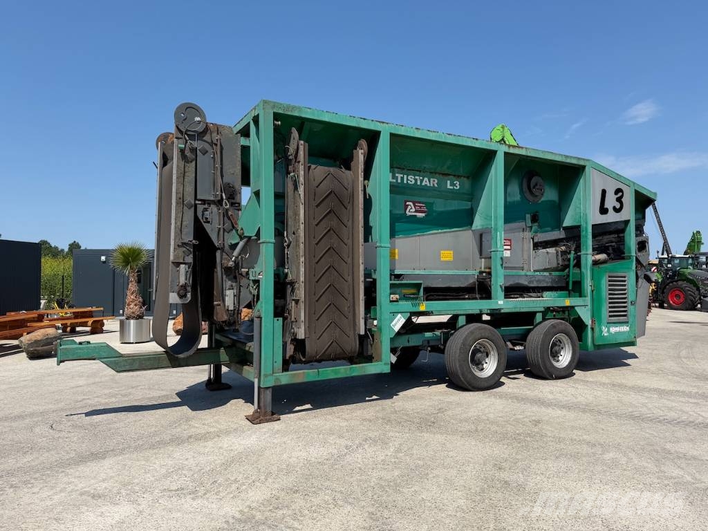Komptech MultiStar L3 Sterrenzeef Mobiele zeefinstallaties