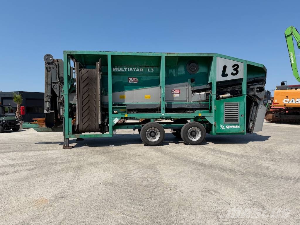 Komptech MultiStar L3 Sterrenzeef Mobiele zeefinstallaties