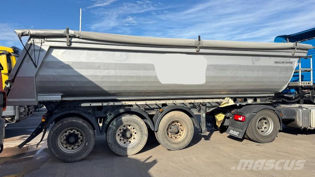 Meiller KISA 3 - 3 axle mulda trailer - lifting axle Tipper semi-trailers