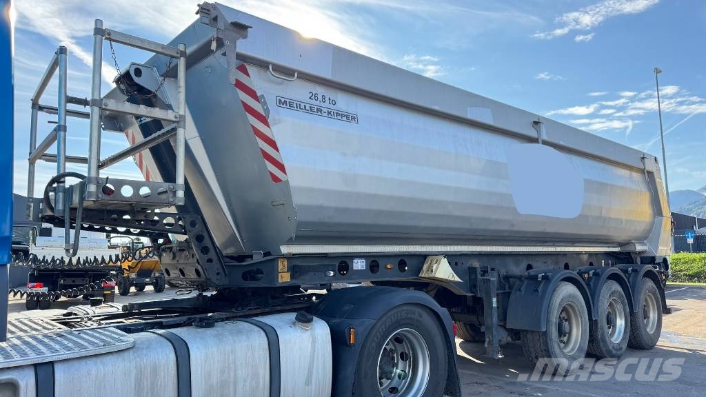 Meiller KISA 3 - 3 axle mulda trailer - lifting axle Tipper semi-trailers