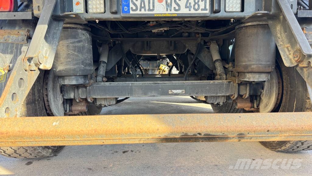 Meiller KISA 3 - 3 axle mulda trailer - lifting axle Tipper semi-trailers
