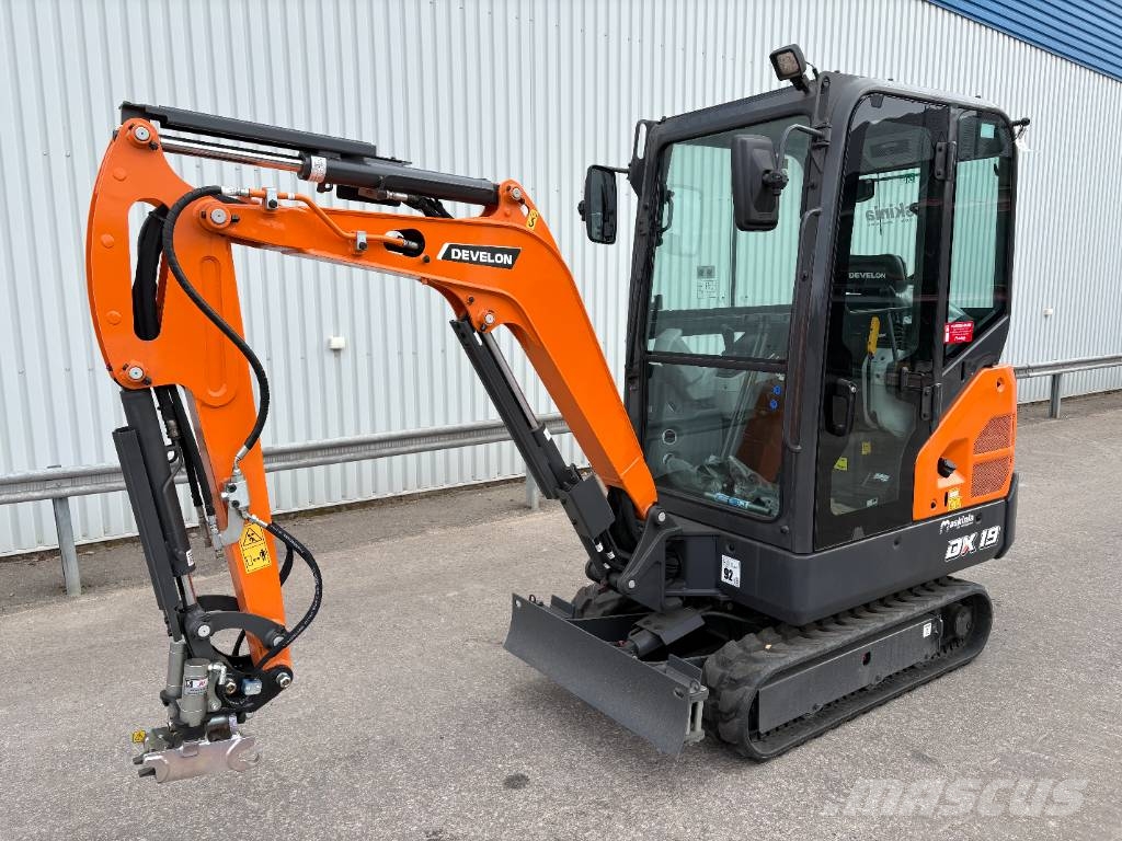 Develon DX 19-7 Мини екскаватори < 7 т