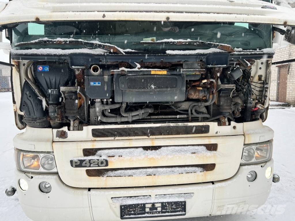 Scania P420LB6X2*4HNB full air 冷藏车