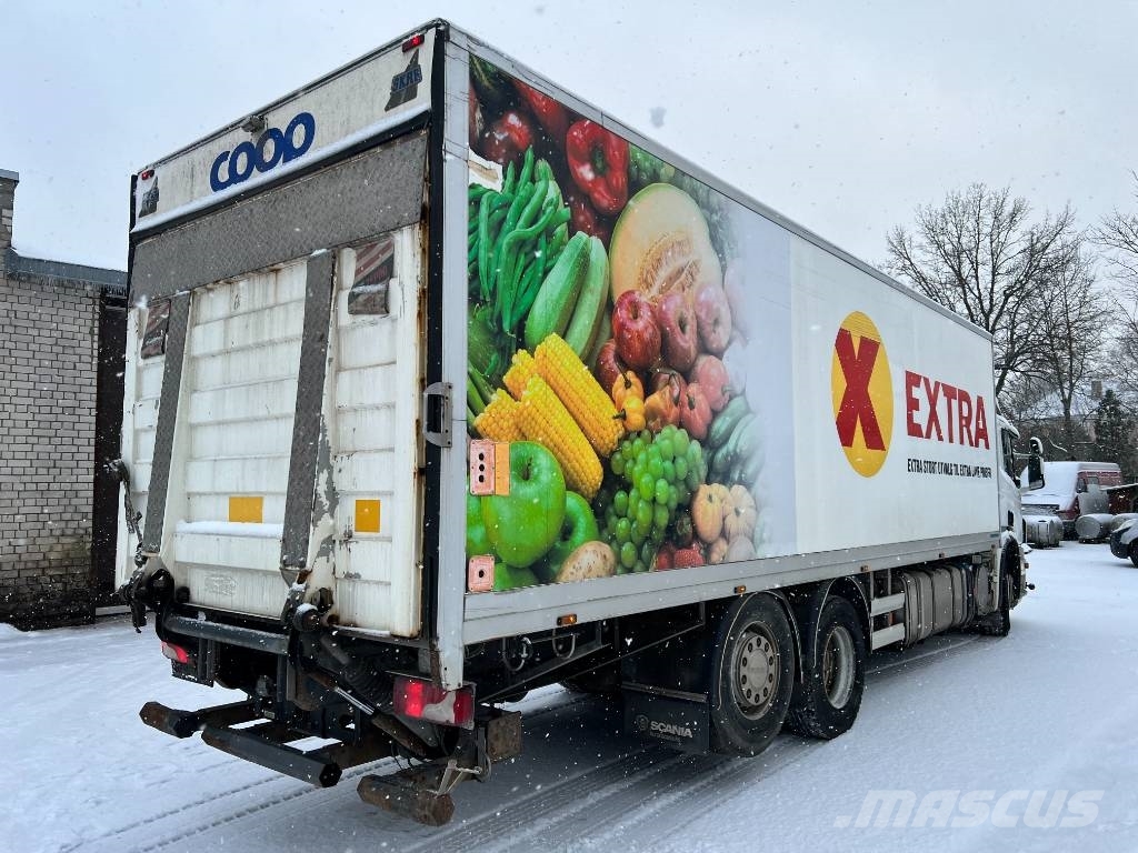 Scania P420LB6X2*4HNB full air 冷藏车