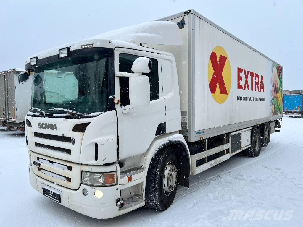 Scania P420LB6X2*4HNB full air 冷藏车