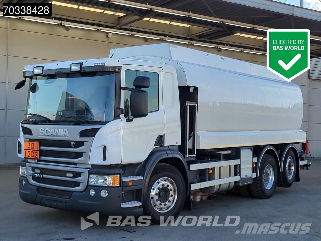 Scania P360 6X2 19.900 Ltrs Tank Lift+Steering Axle Euro شاحنات ذات صهاريج