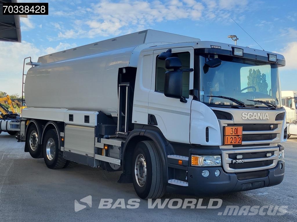 Scania P360 6X2 19.900 Ltrs Tank Lift+Steering Axle Euro شاحنات ذات صهاريج