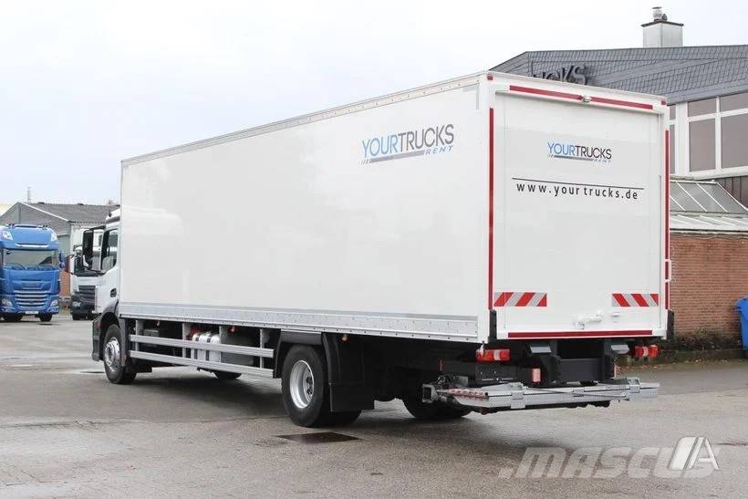 Mercedes-Benz Antos 1830 -FURGON– 007 Camiones con caja de remolque