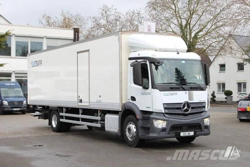 Mercedes-Benz Antos 1830 -FURGON– 007 Camiones con caja de remolque
