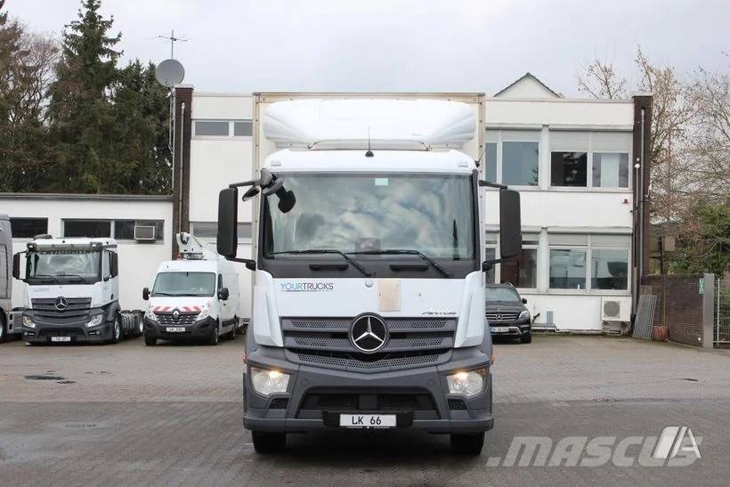 Mercedes-Benz Antos 1830 -FURGON– 007 Camiones con caja de remolque