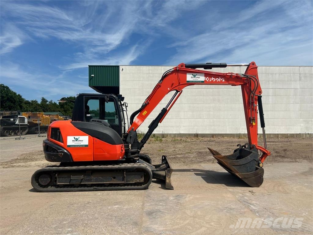 Kubota Kx080-4A2 (7264) Midigraafmachines 7t - 12t