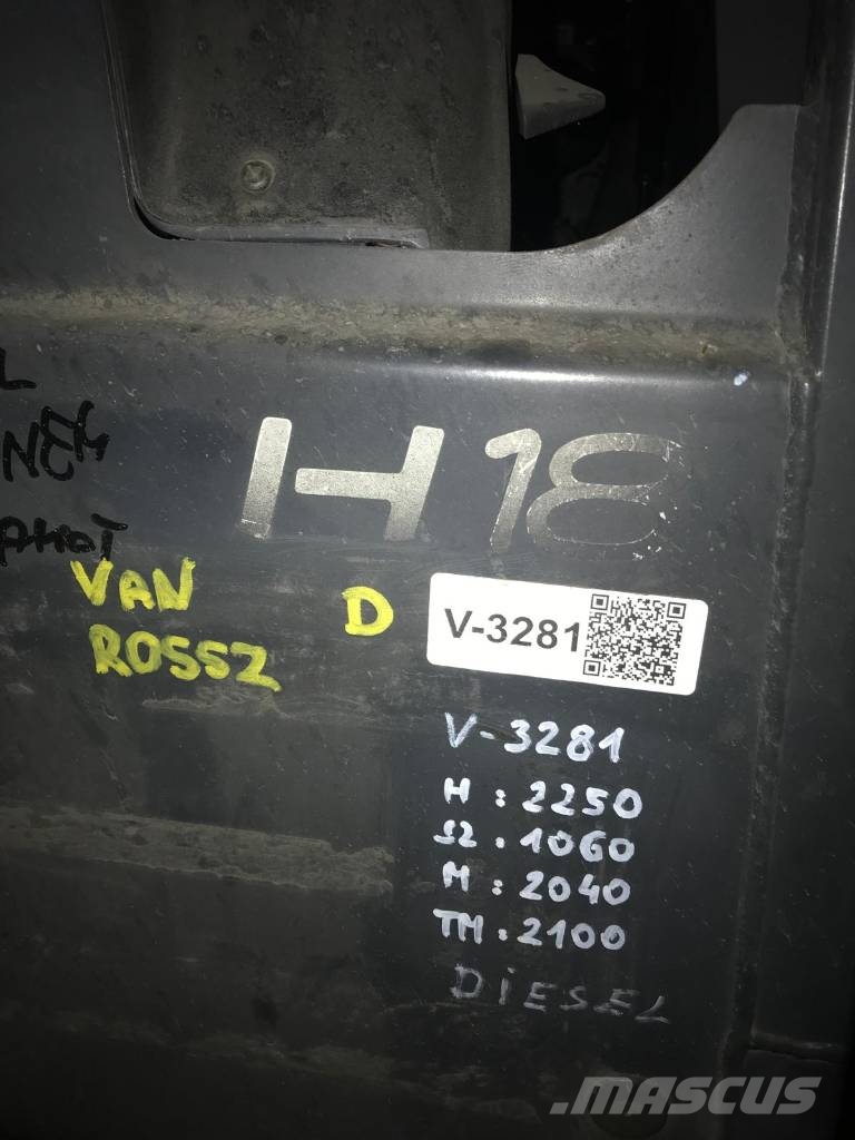 Linde H18D-03 V-3281 OB Diesel forklifts