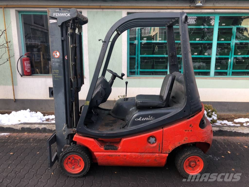 Linde H18D-03 V-3281 OB Diesel forklifts