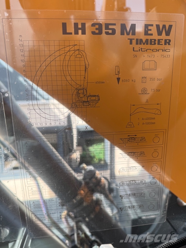 Liebherr LH 35 M Litronic Timber - LH 35 M - LH 35 Bageri za manipuliranje materijalom / otpadom