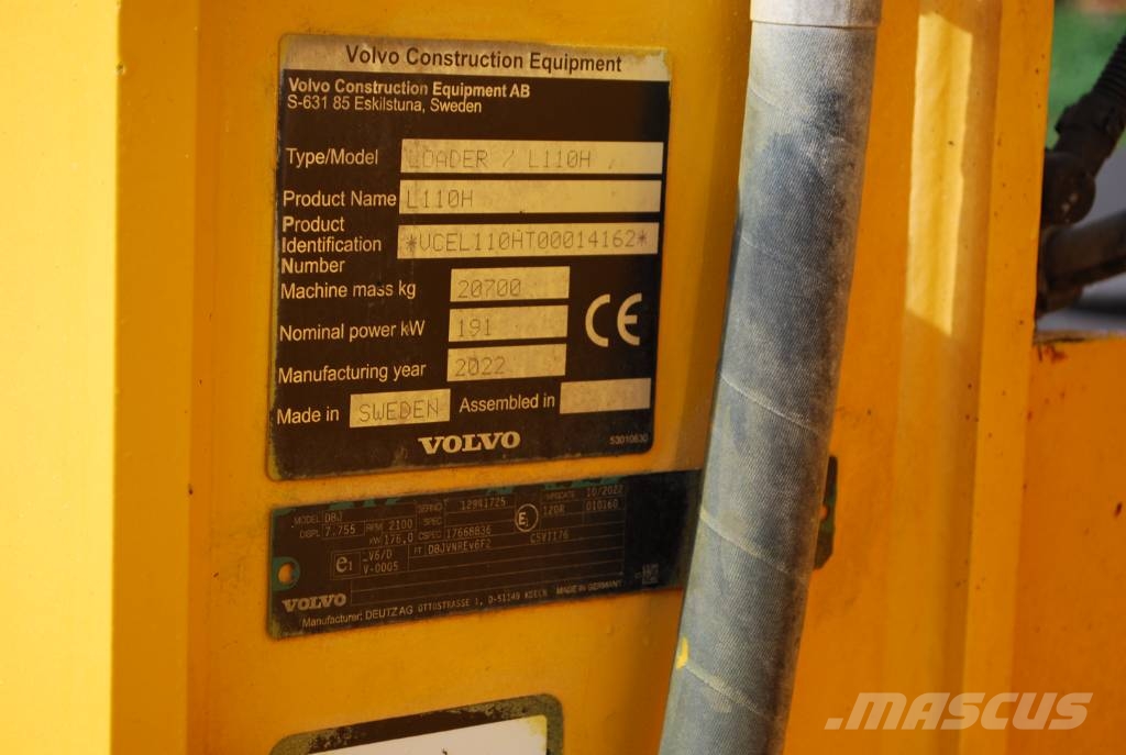 Volvo L110H Wheel loaders