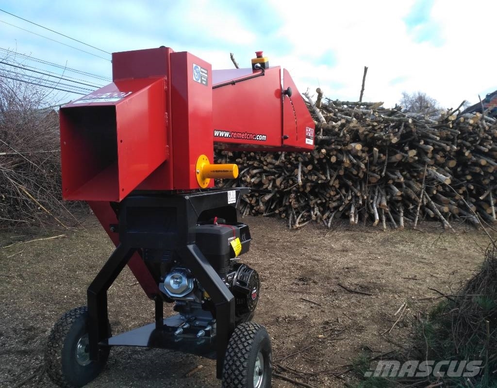 REMET Wood chipper RS100 Koksnes šķeldotāji