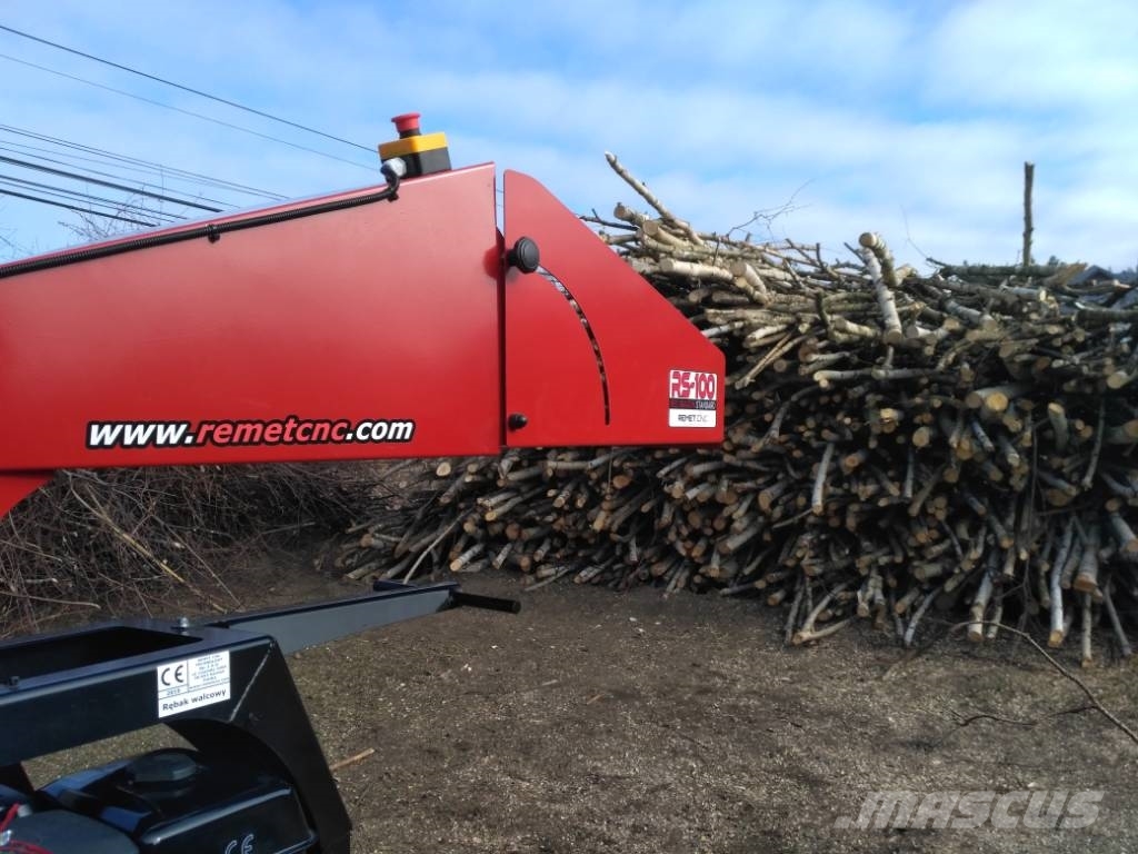 REMET Wood chipper RS100 Koksnes šķeldotāji