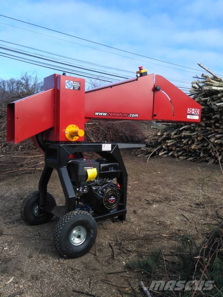REMET Wood chipper RS100 Koksnes šķeldotāji