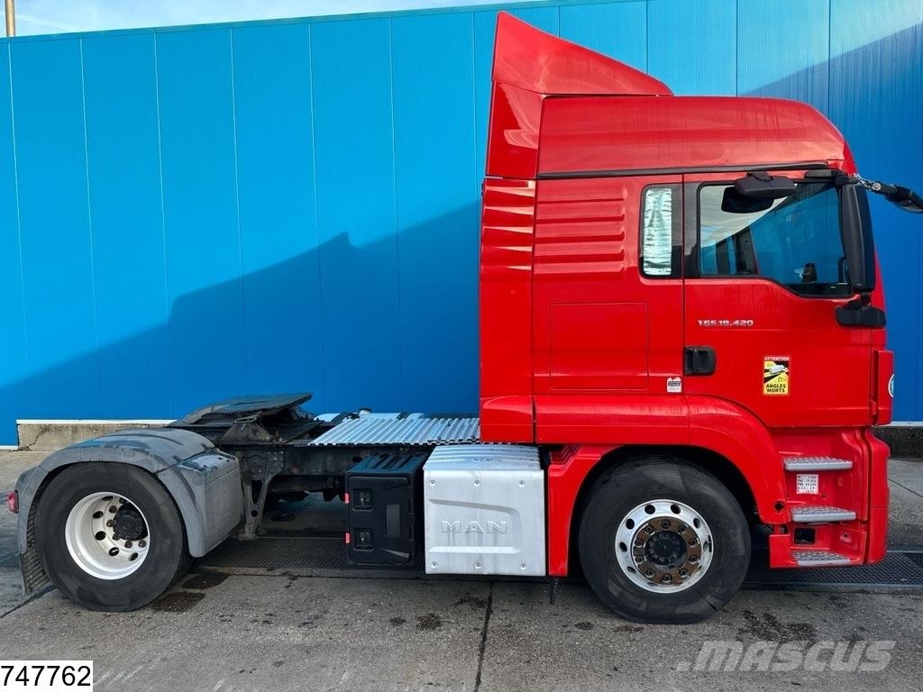 MAN TGS 18 420 EURO 6, ACC, Retarder, Standairco Trekkers