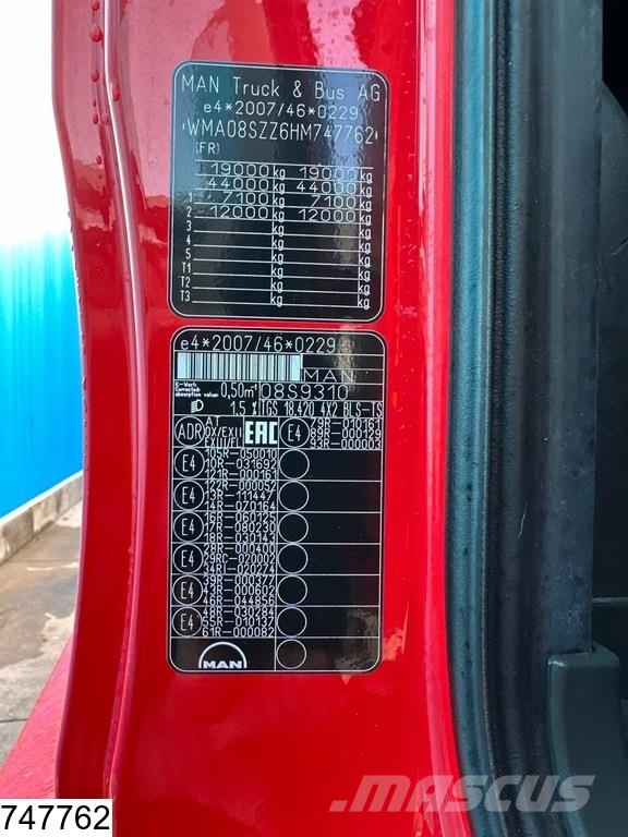 MAN TGS 18 420 EURO 6, ACC, Retarder, Standairco Trekkers