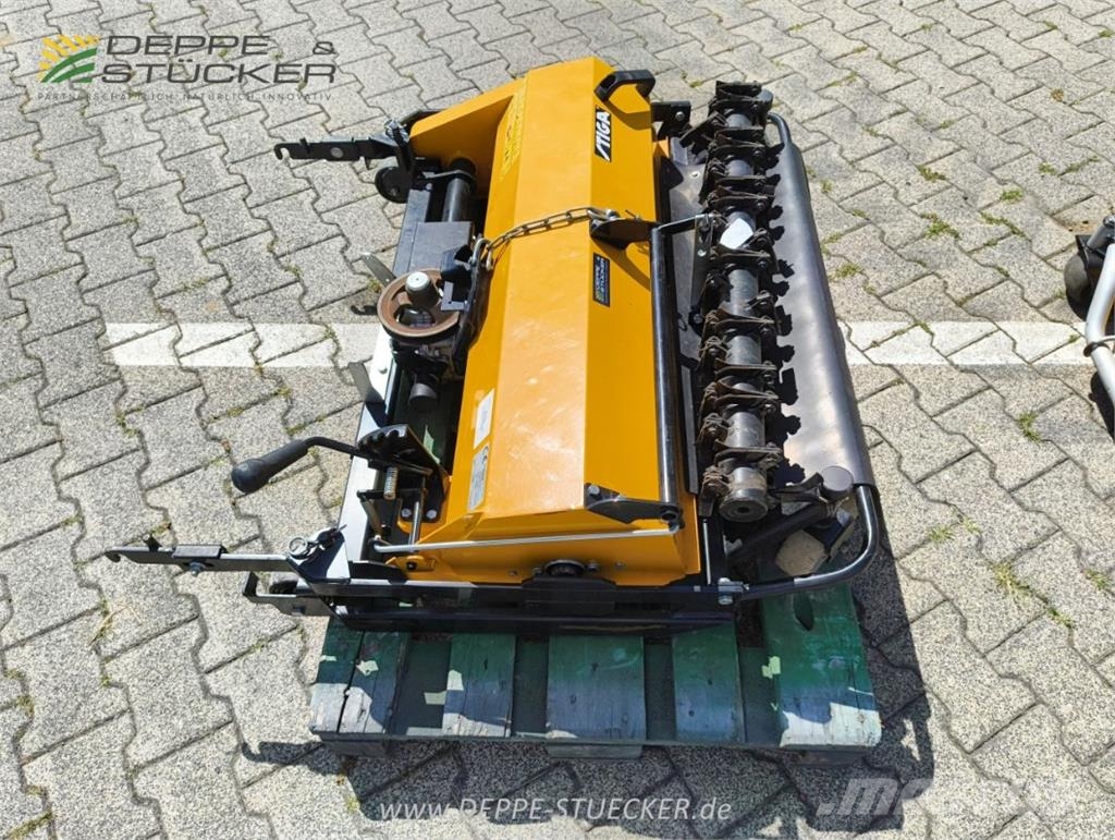 Stiga Park Pro 740 IQX mit Mulcher/Vertikutierer Sonstige Landmaschinen