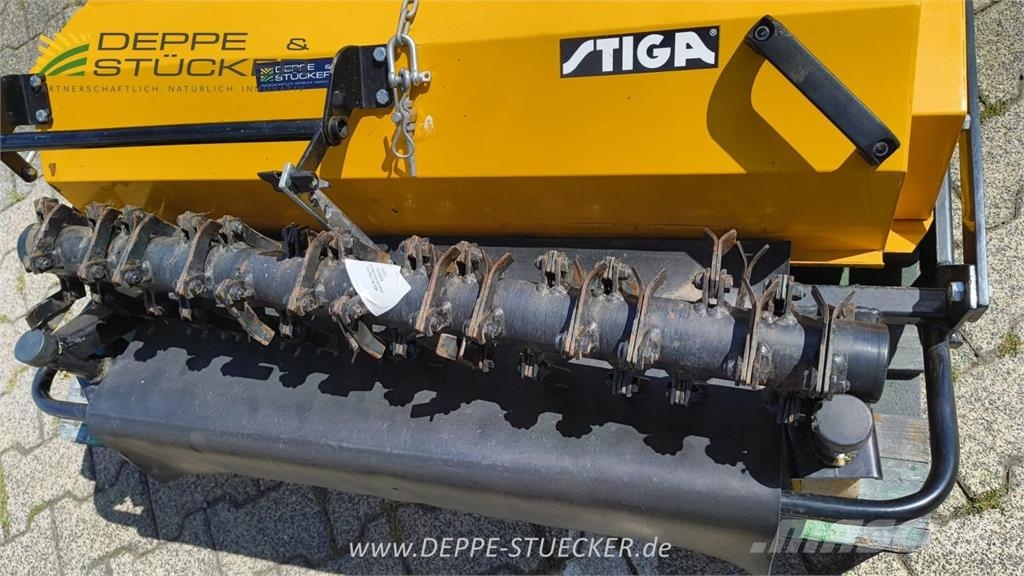 Stiga Park Pro 740 IQX mit Mulcher/Vertikutierer Sonstige Landmaschinen