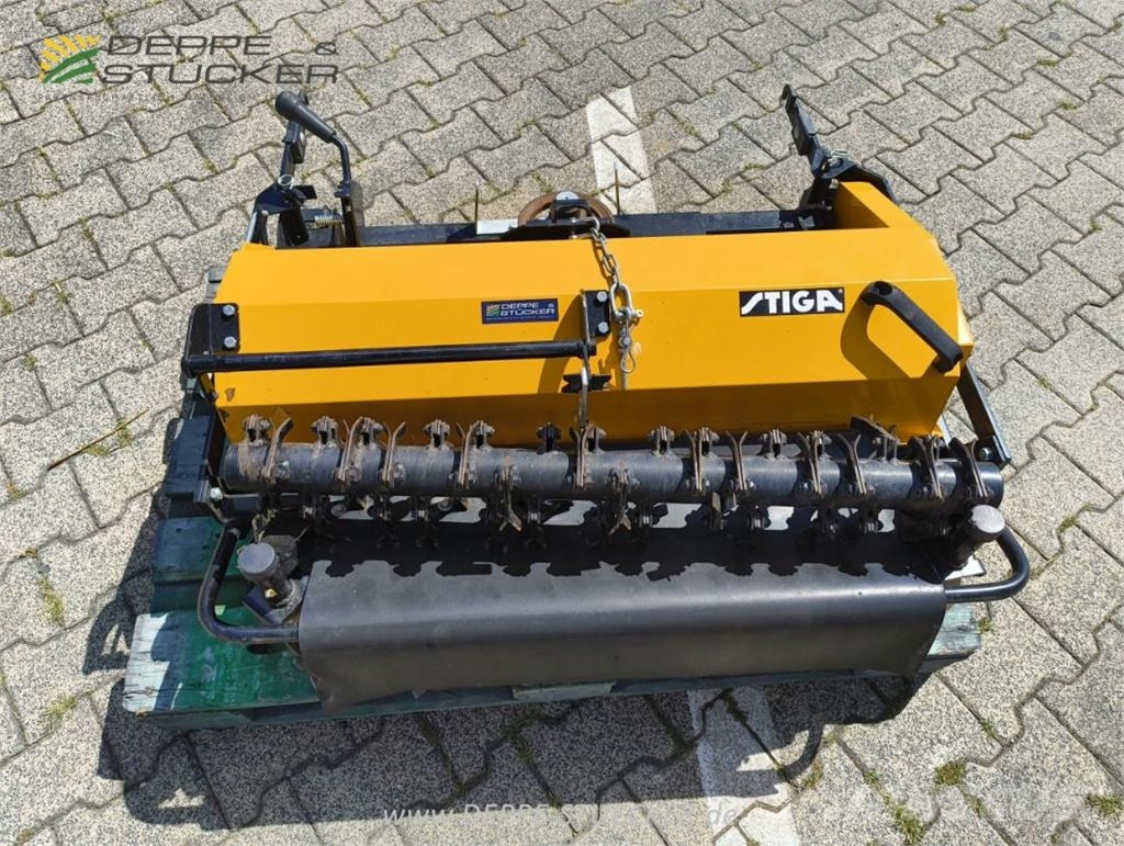 Stiga Park Pro 740 IQX mit Mulcher/Vertikutierer Sonstige Landmaschinen
