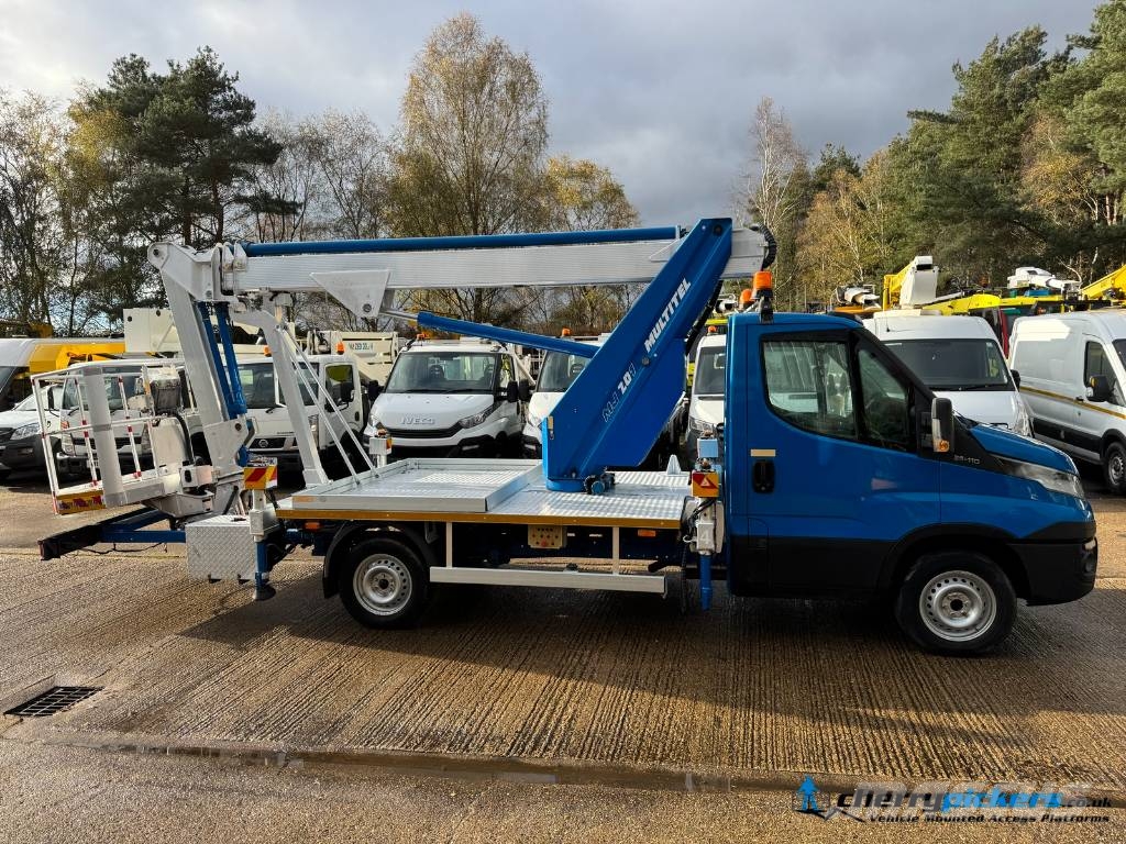 Iveco Daily Multitel MJ201 Cherry Picker المنصات الهوائية المثبتة على شاحنة