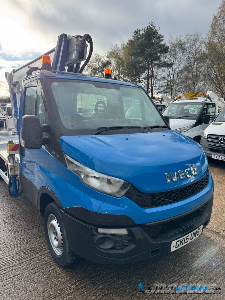 Iveco Daily Multitel MJ201 Cherry Picker المنصات الهوائية المثبتة على شاحنة