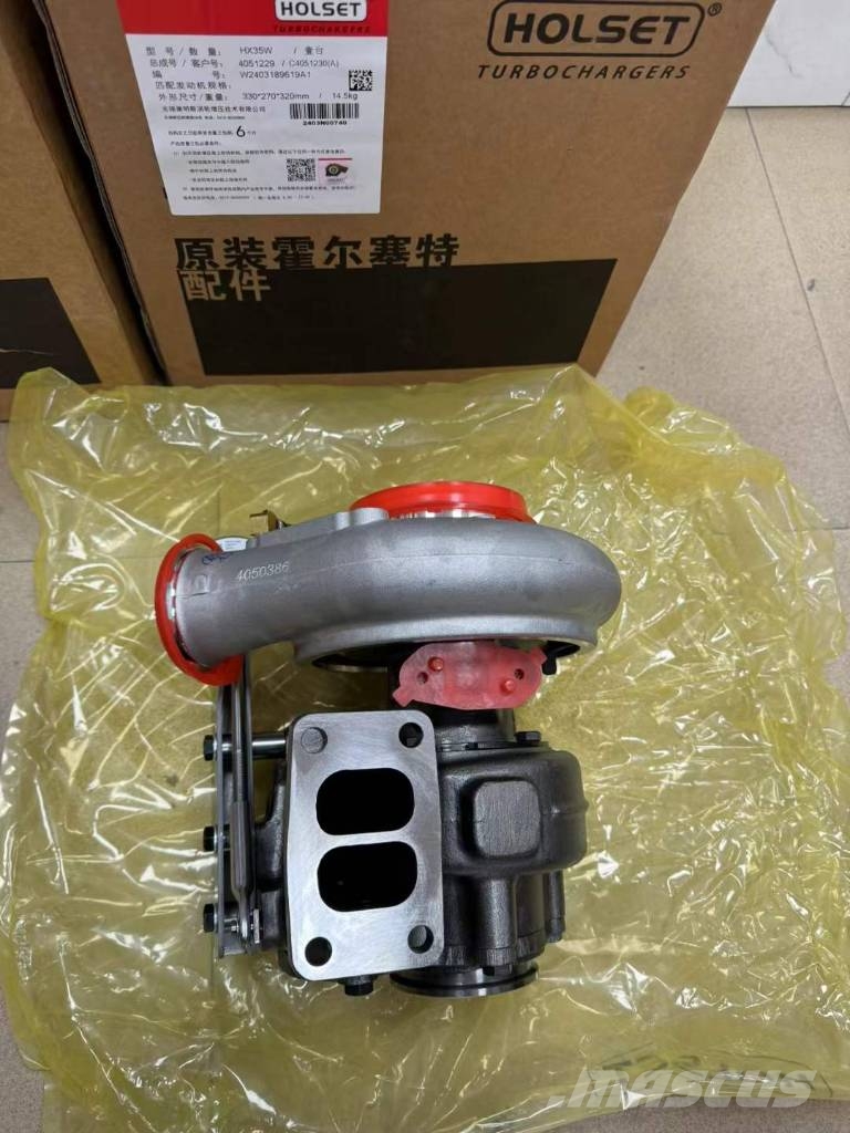 Komatsu 6D107 turbocharger Motori