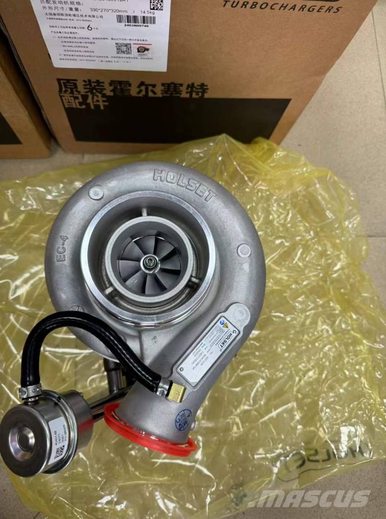 Komatsu 6D107 turbocharger Motori