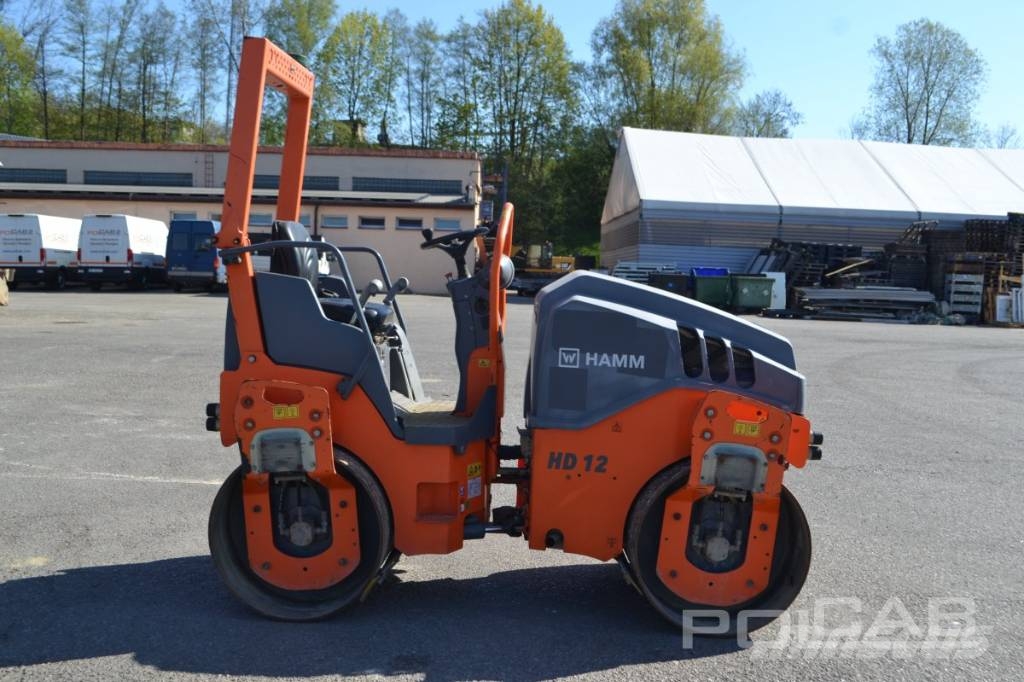 Hamm HD 12 VV Walce dwubębnowe