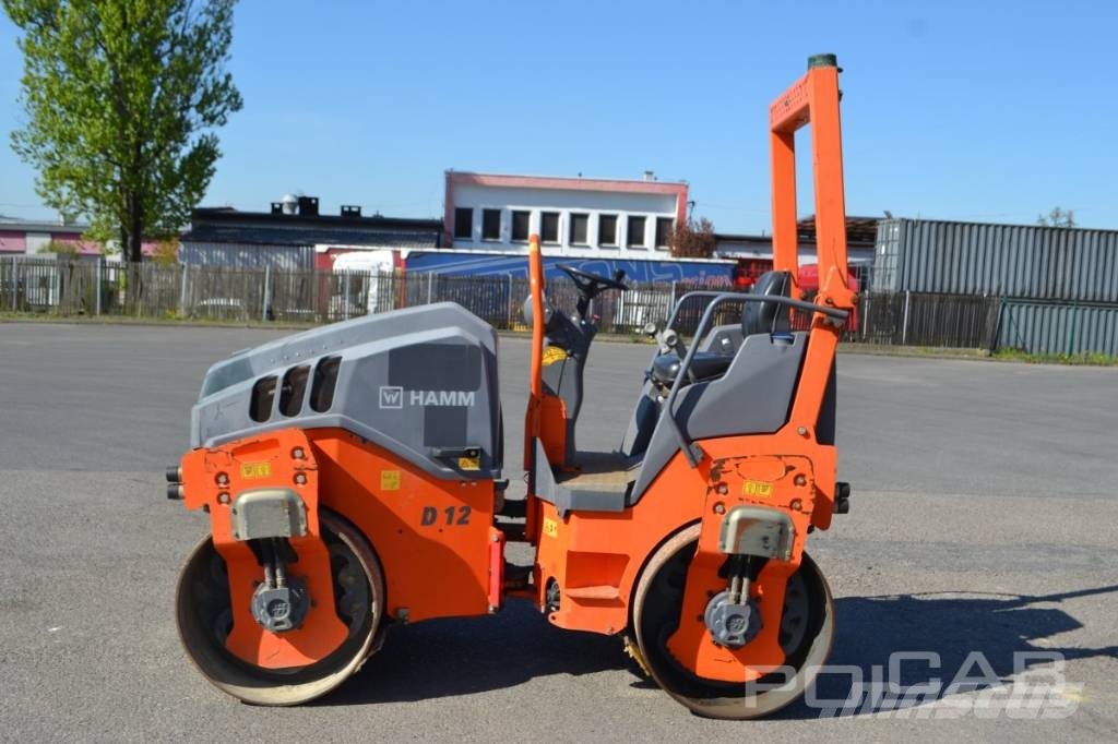 Hamm HD 12 VV Walce dwubębnowe