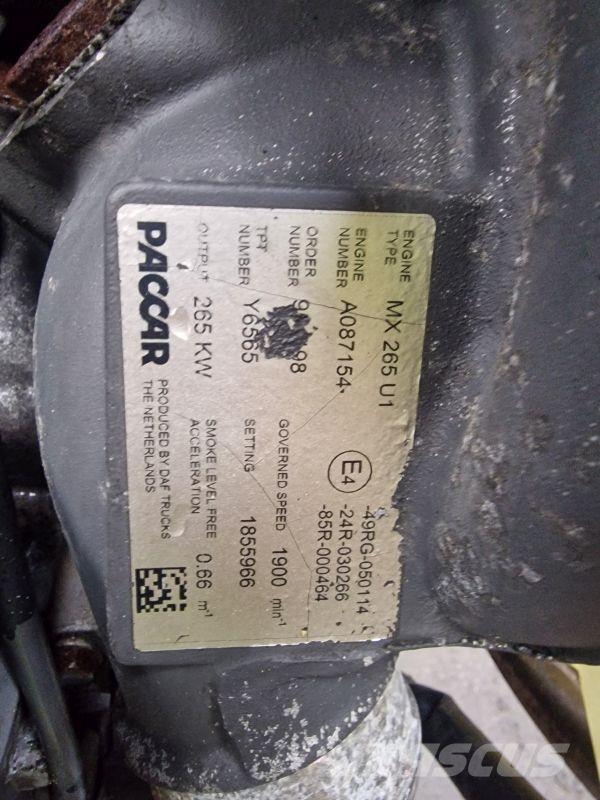DAF MX265U1 Motoren