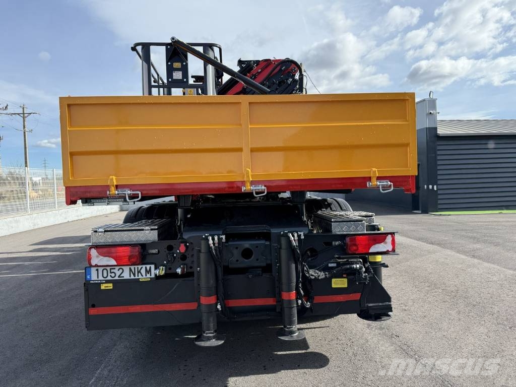 Scania 500 Snelmontage kranen