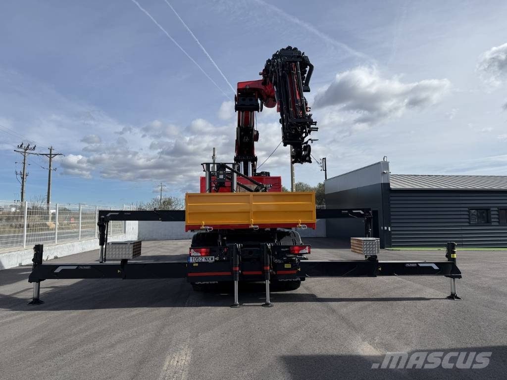 Scania 500 Snelmontage kranen