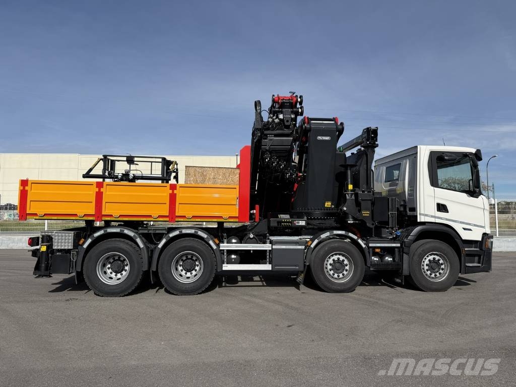 Scania 500 Snelmontage kranen