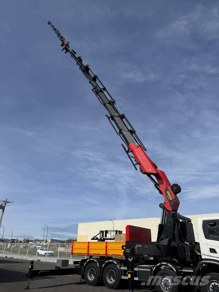 Scania 500 Snelmontage kranen