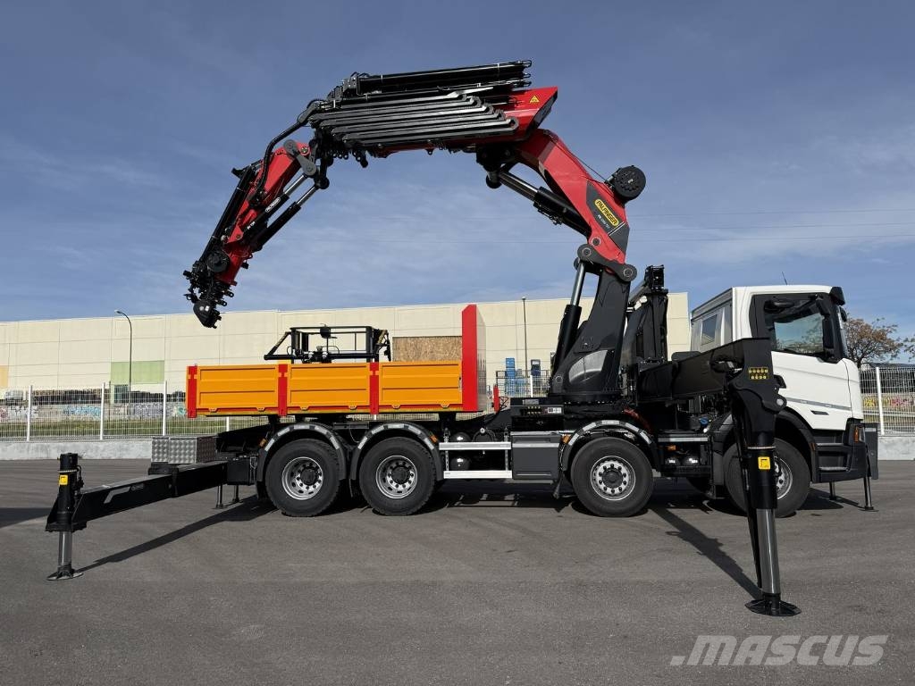 Scania 500 Snelmontage kranen